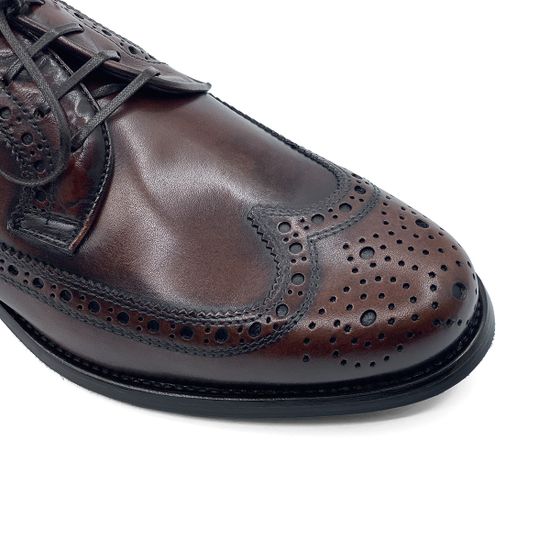 Туфли Броги Mario Bruni кожаные коричневые - фото 6, 63841 MB