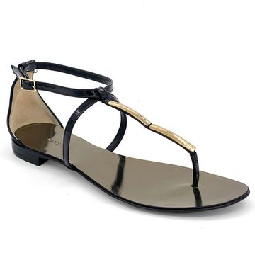 Босоножки Renzi лакированные черные - фото 2, 484117A RZ