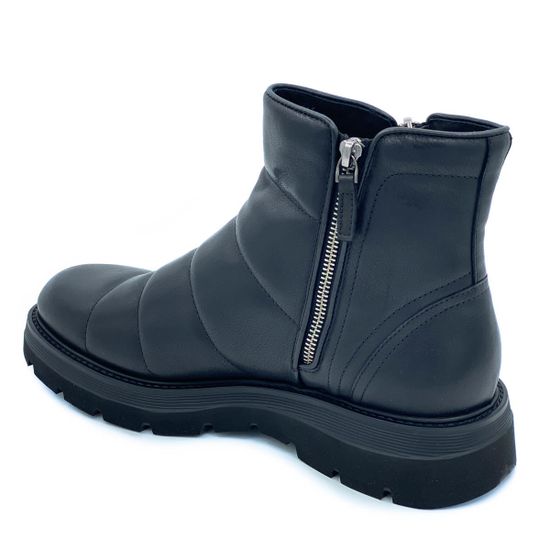 Ботинки Giampieronicola черные кожаные Байка - фото 3, 