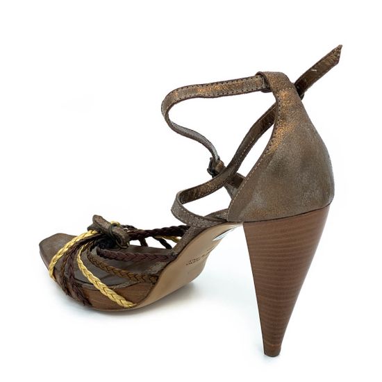 Босоножки Fru.it коричневые кожаные - фото 3, 8072 FR