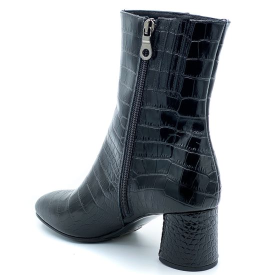 Полусапоги Rosso Nero крокодил черные - фото 3, 4465 RN COCCO