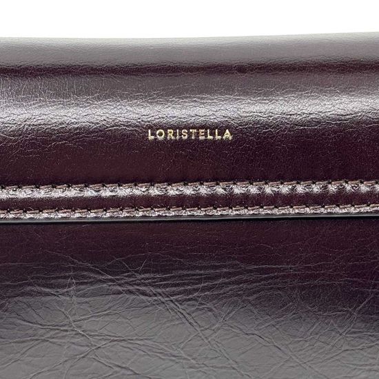 Сумка Loristella коричневая кожаная - фото 4, 3079A LS MORO