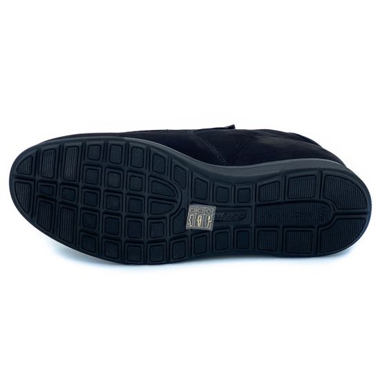 Ботинки Giampieronicola черные кожаные МЕХ - фото 4, 