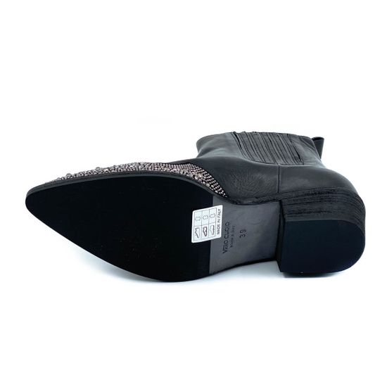 Ботинки Fru.it черные кожаные демисезонные - фото 4, 