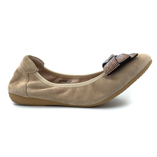 Балетки Gianni Renzi бежевые - фото 1, RV1040C GR
