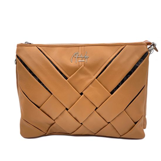 Сумка Renato Angi рыжая кожаная плетеная - фото 1, 2703581 RA MORO