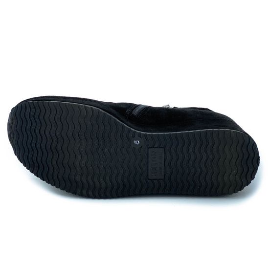 Ботинки Kelton черные замшевые МЕХ - фото 4, 80670 KEL