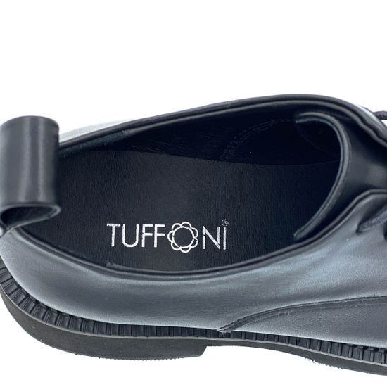 Полуботинки Tuffoni черные кожаные демисезонные - фото 7, 3522045LL TUF