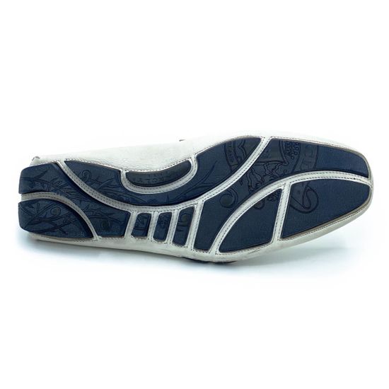 Мокасины Barcly белые кожаные - фото 4, 