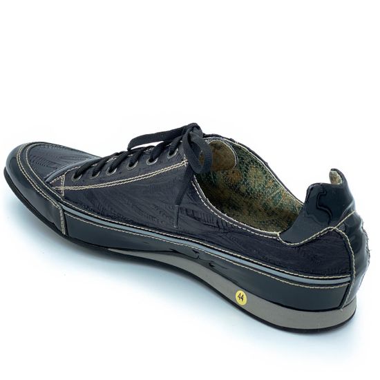 Кеды Bagatto черные кожаные - фото 3, 