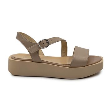 Босоножки CV COVER пудровые кожаные - фото 1, 1035-1 COV PUDR