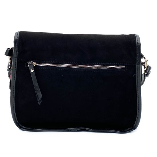 Сумка Marina Creazioni черная замшевая - фото 3, 