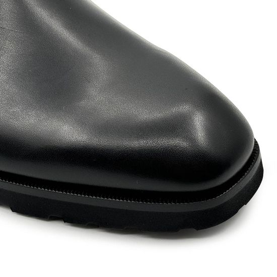 Ботинки GIAMPIERONICOLA черные кожаные на шерстяной подкладке - фото 6, A45220 GPN