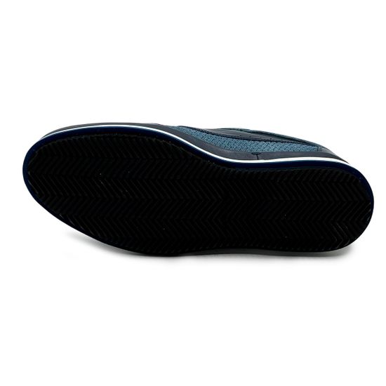 Кроссовки Giampieronicola синие кожа/текстиль демисезонные - фото 4, F338168A GPN BLU