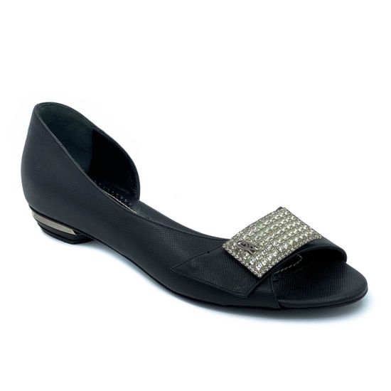 Босоножки Gerardino di Maggio черные кожаные - фото 2, 