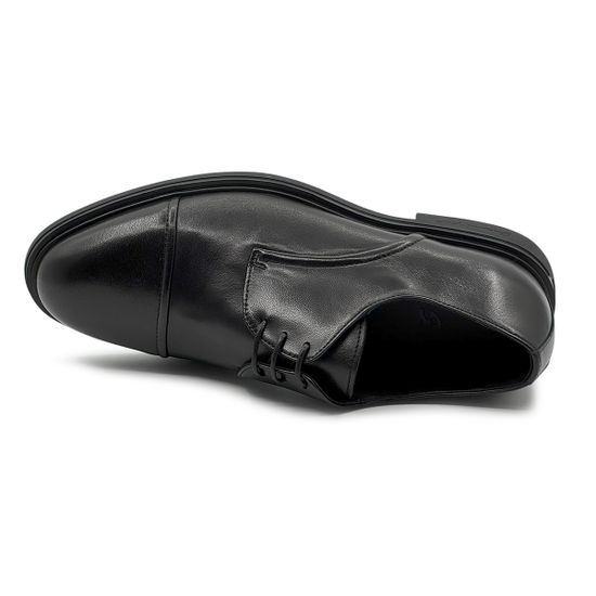 Туфли GIAMPIERONICOLA черные кожаные - фото 5, 46501 GPN NERO