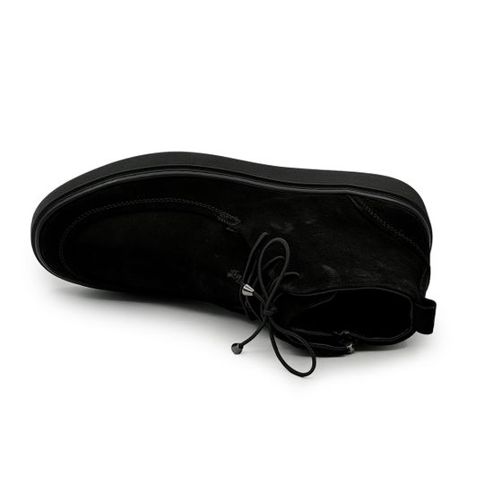 Ботинки LAB MILANO замшевые черные демисезонные - фото 5, 2024 LAB