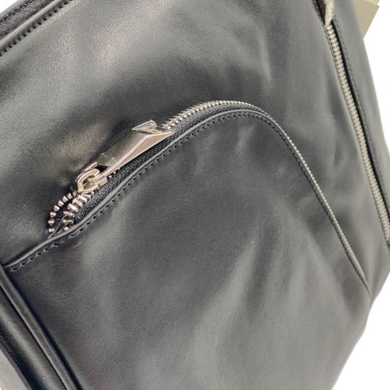 Сумка Renato Angi кросс-боди черная кожаная - фото 4, 