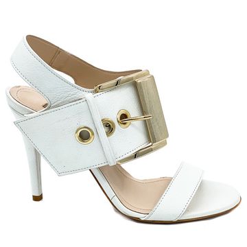 Босоножки Renzi кожаные белые - фото 1, 501408G RZ