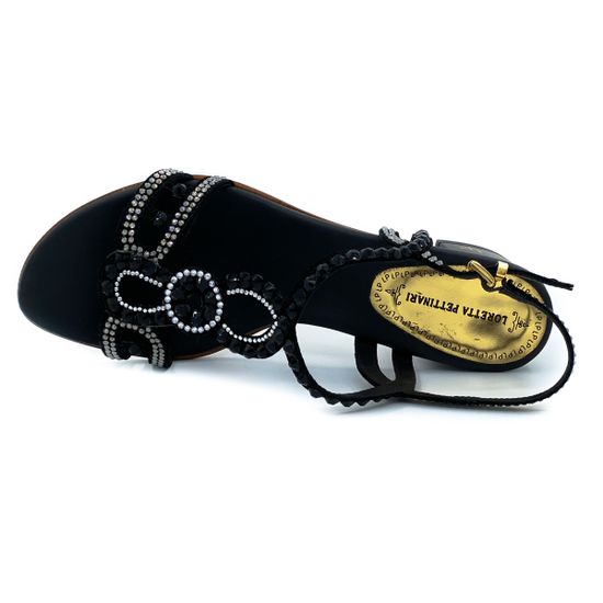 Босоножки Loretta Pettinari черные - фото 5, 