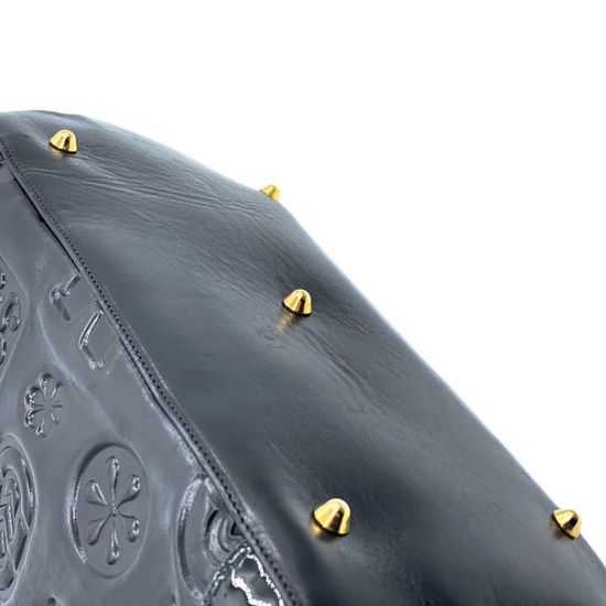 Сумка Marino Orlandi черная кожаная - фото 7, 