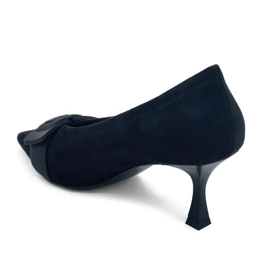 Туфли TUFFONI текстильные черные - фото 3, 