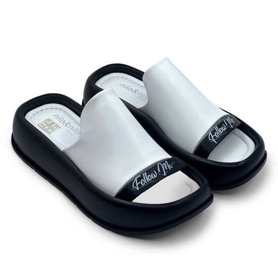 Шлепанцы NULA&amp;NILA белые кожаные - фото 7, NO1860 NIL BIANCO