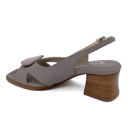 Босоножки Elisa Di Venezia бежевые кожаные(5001) - фото 3, E10633 ELISA 5001