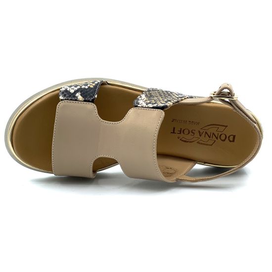 Сандалии женские Donna Soft бежевые - фото 5, 
