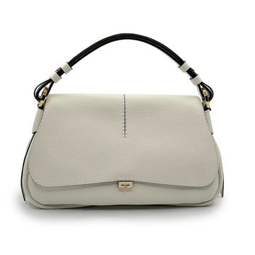 Сумка Loristella белая кожаная - фото 1, 2947 LS BIANCO