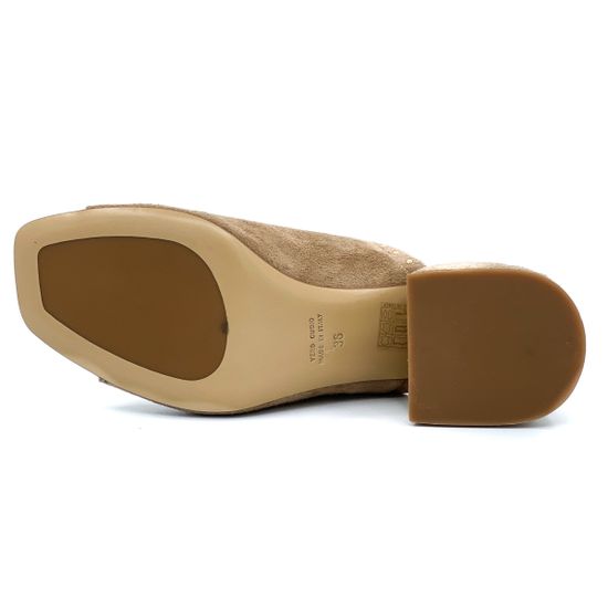 Сабо DiGiada бежевые замшевые - фото 4, 1002 GIA