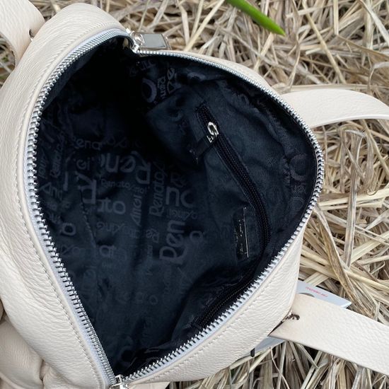 Сумка Renato Angi бежевая кожаная - фото 10, 2702581 RA BEIGE