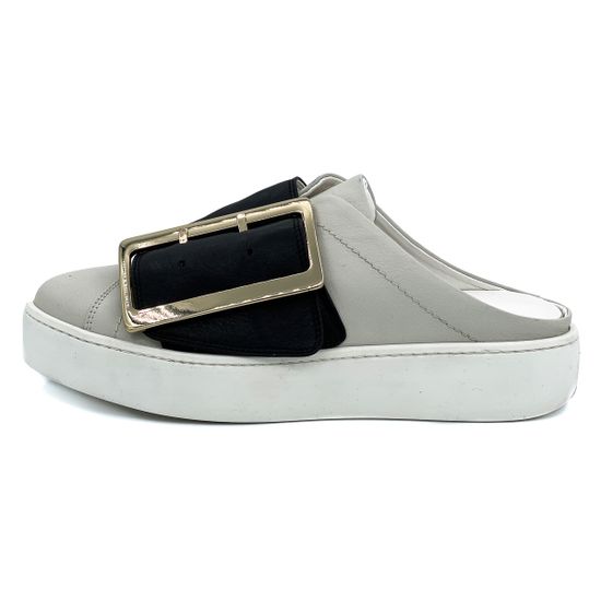 Сабо Renzi черно-бежевые - фото 1, 