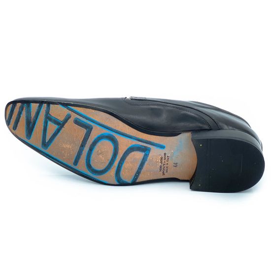 Туфли Ernesto Dolani черные кожаные - фото 4, 