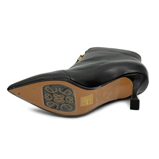 Ботильоны TUFFONI черные кожаные демисезонные - фото 4, 1422009LL TUF NERO