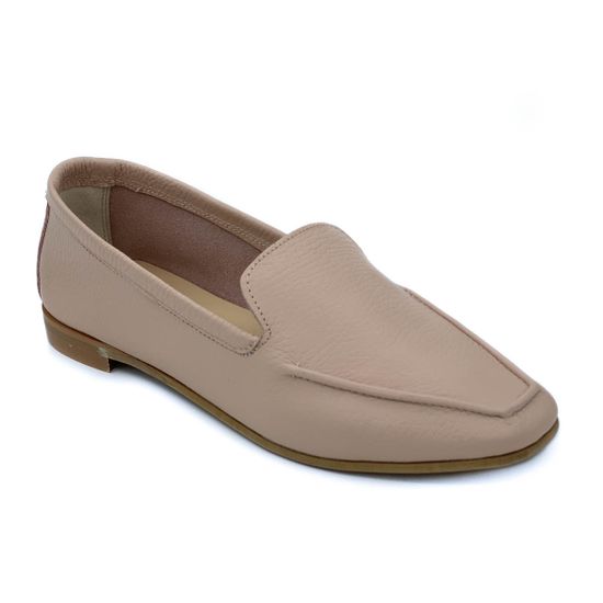 Мокасины Cover пудровые кожаные - фото 2, 738-58 COV