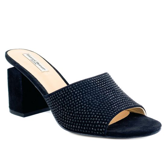 Сабо Gianni Renzi  черные замшевые - фото 2, RA1060A GR