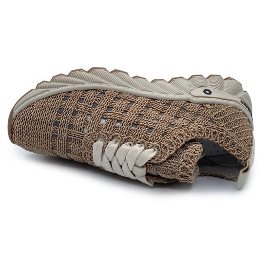 Кроссовки Lab Milano бежевые текстильные с перфорацией - фото 5, V002 LAB BEIGE