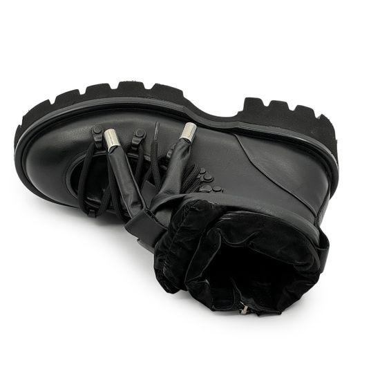 Ботинки NILA&amp;NILA черные кожаные демисезонные - фото 5, NO6476 NIL NERO