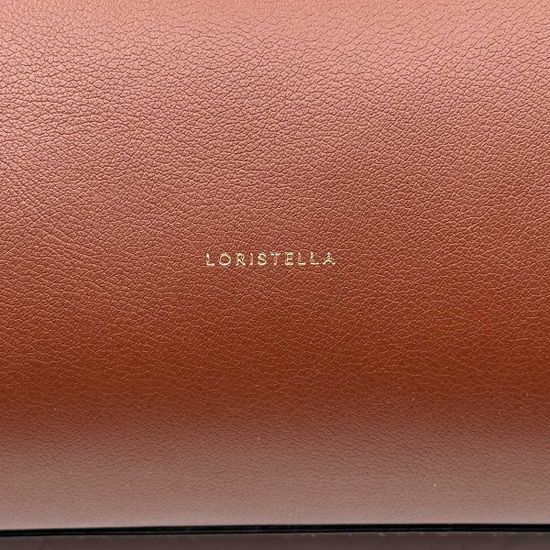 Сумка Loristella коричневая кожаная - фото 5, 3195 LS COGNAC