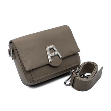 Сумка кросс-боди Renato Angi бежевая кожаная - фото 2, 2908081 RA BEIGE