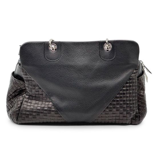 Сумка женская Renato Angi черная кожаная плетенная - фото 3, 3507117 RA NERO