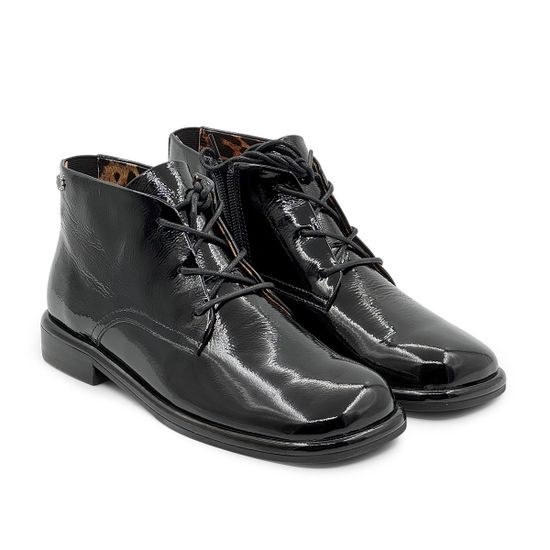 Ботинки TUFFONI черные лаковые демисезонные - фото 8, 1725032PL TUF NERO