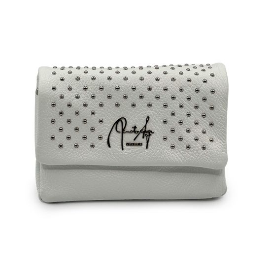 Сумка кросс-боди Renato Angi белая кожаная - фото 1, 3256101 RA BIANCO