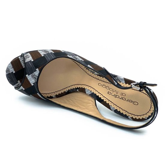 Босоножки Gerardino di Maggio мультиколор  кожаные - фото 4, 1306 GDM