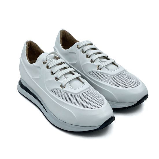 Кроссовки Tuffoni белые кожаные - фото 8, 5223018LL TUF