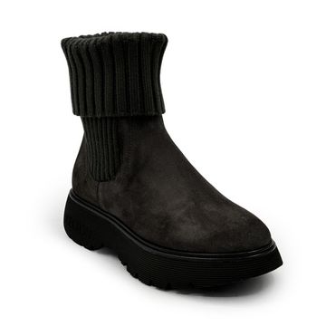 Ботинки KELTON замша/текстиль серые на байке - фото 2, AG1730L KEL GRAFITE