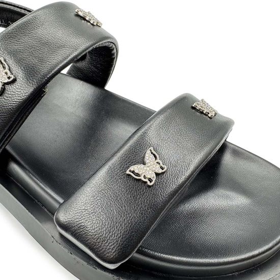 Сандалии женские Tuffoni черные кожаные - фото 6, 2425042LL TUF NERO