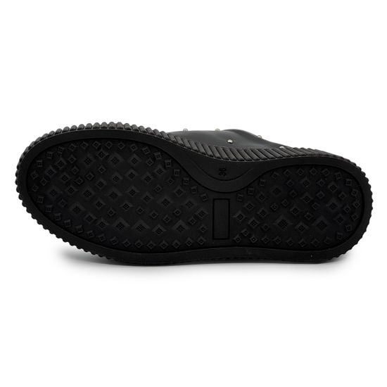 Кеды женские Mot-Cle черные кожаные - фото 4, MOT2931 MOT