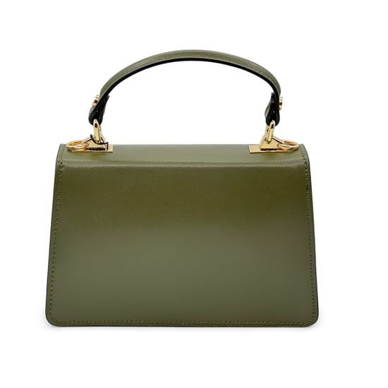 Сумка NILA&amp;NILA зеленая кожаная - фото 3, BNN7041 NIL VERDE